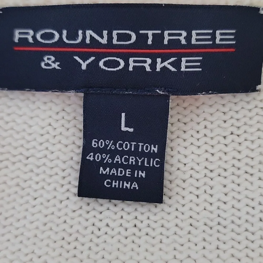 RoundTree & Yorke. Handsome Winter Sweater. Size Large. EUC